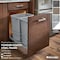 Rev-A-Shelf Steel, Orion Gray, 14.38 in W, 19 in H, 22.25 in D, 22.25 in L, Orion Gray 53WC-1835SCDM-213 - alternate 4